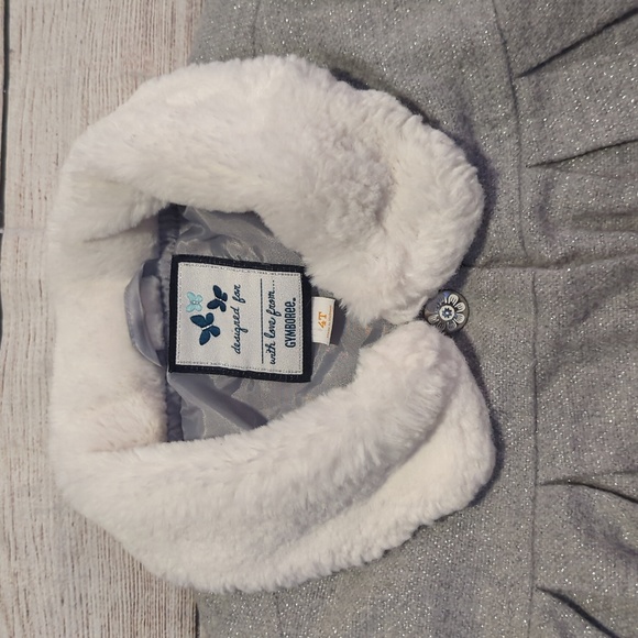 Gymboree 4T Jacket With Faux Fur Collar - Picture 3 of 5